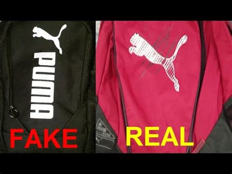 fake puma bag|how to check for fake puma shoes.